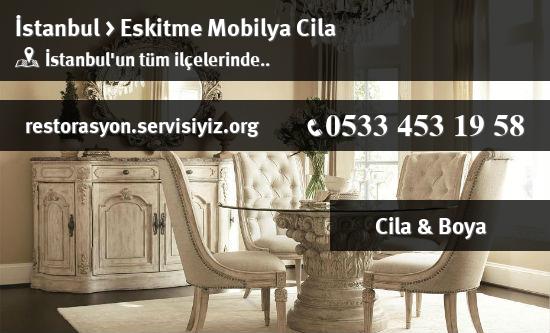 İstanbul Eskitme Mobilya Cila İletişim