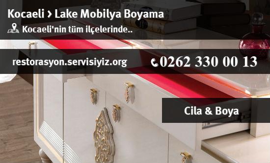 Kocaeli Lake Mobilya Boyama İletişim