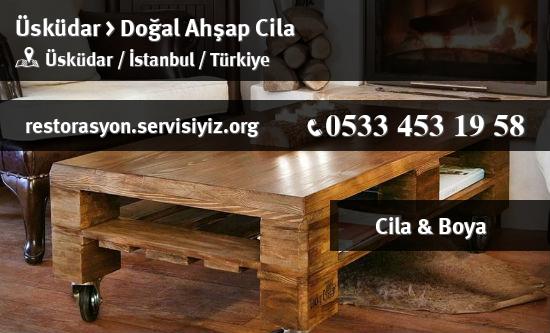 Üsküdar Doğal Ahşap Cila