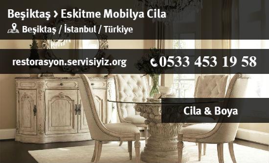 Beşiktaş Eskitme Mobilya Cila