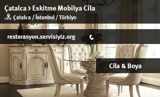 Çatalca Eskitme Mobilya Cila