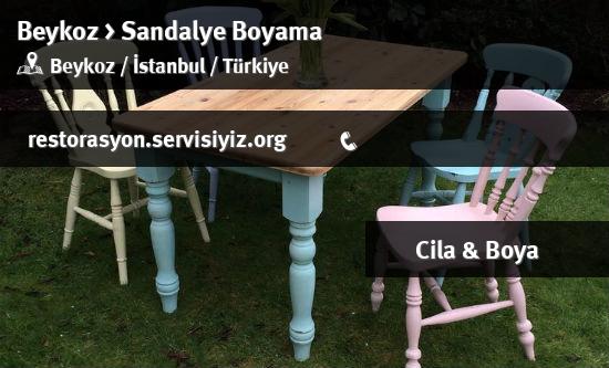 Beykoz Sandalye Boyama