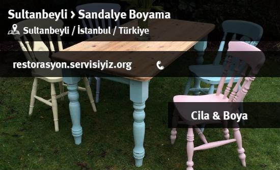 Sultanbeyli Sandalye Boyama