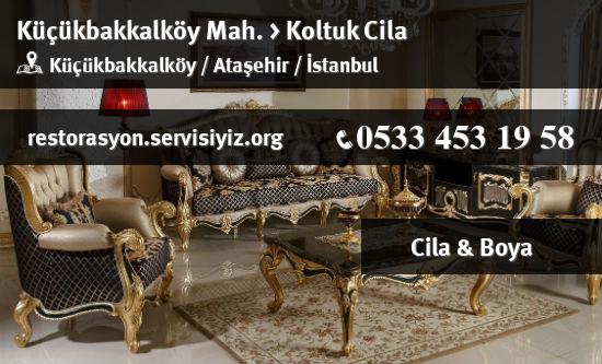 Küçükbakkalköy Koltuk Cila İletişim