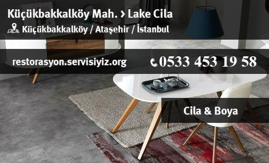 Küçükbakkalköy Lake Cila İletişim
