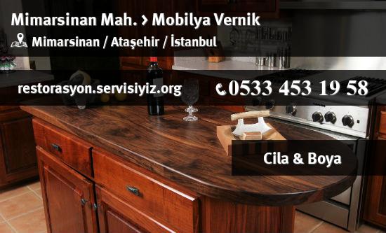 Mimarsinan Mobilya Vernik İletişim