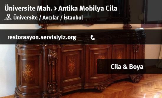 Üniversite Antika Mobilya Cila İletişim