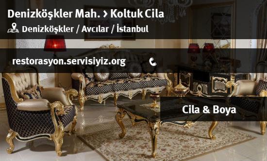 Denizköşkler Koltuk Cila İletişim