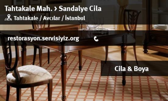 Tahtakale Sandalye Cila İletişim