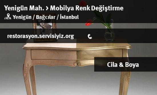 Yenigün Mobilya Renk Değiştirme İletişim
