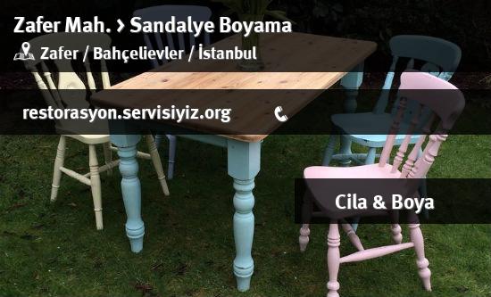 Zafer Sandalye Boyama İletişim