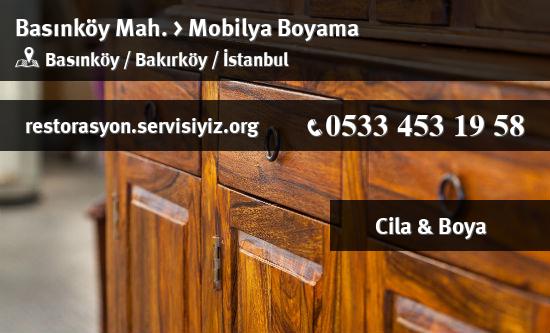 Basınköy Mobilya Boyama İletişim