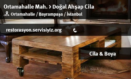 Ortamahalle Doğal Ahşap Cila İletişim