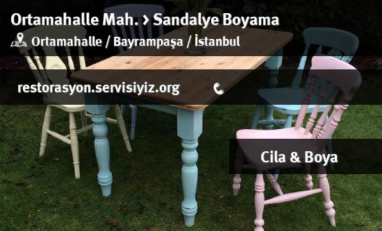 Ortamahalle Sandalye Boyama İletişim