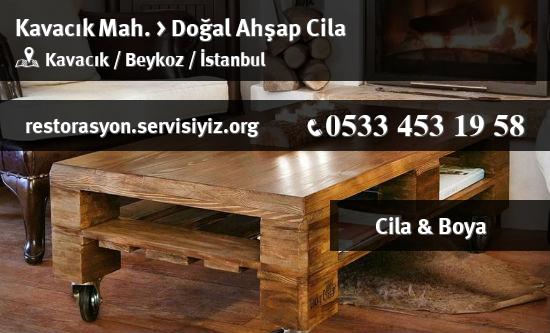 Kavacık Doğal Ahşap Cila İletişim