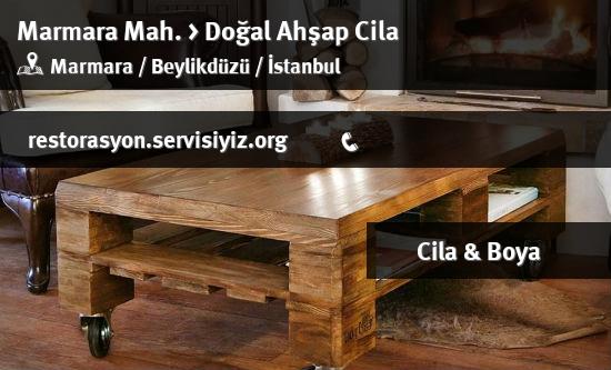 Marmara Doğal Ahşap Cila İletişim