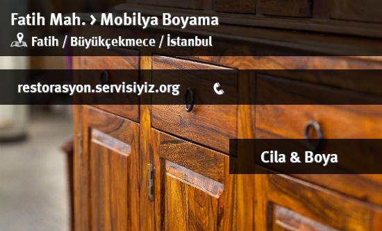 Fatih Mobilya Boyama İletişim