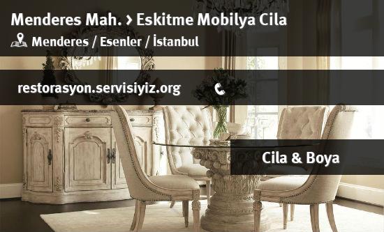 Menderes Eskitme Mobilya Cila İletişim