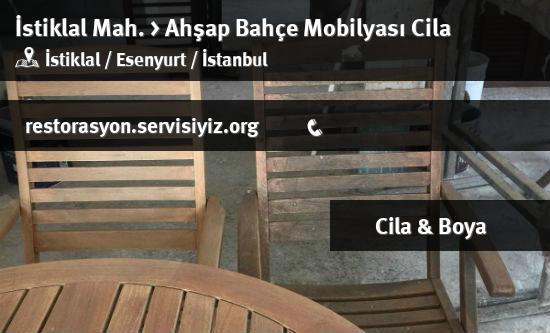 İstiklal Ahşap Bahçe Mobilyası Cila İletişim