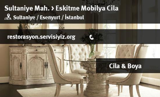 Sultaniye Eskitme Mobilya Cila İletişim