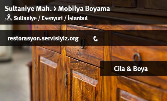 Sultaniye Mobilya Boyama İletişim