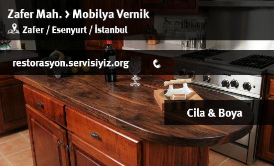 Zafer Mobilya Vernik İletişim