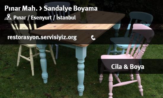 Pınar Sandalye Boyama İletişim