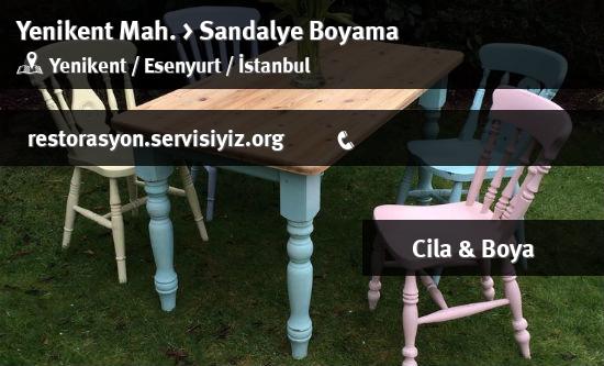 Yenikent Sandalye Boyama İletişim