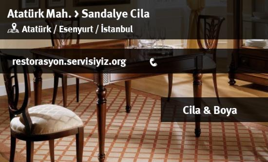 Atatürk Sandalye Cila İletişim