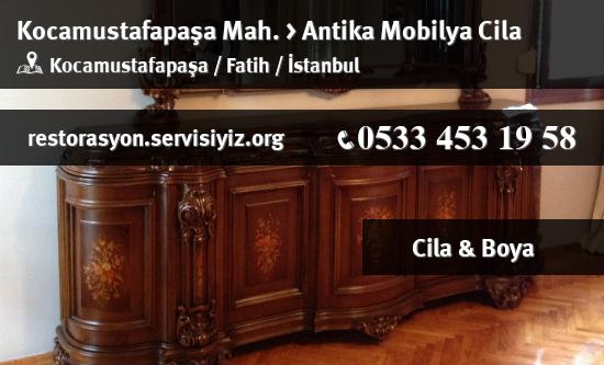 Kocamustafapaşa Antika Mobilya Cila İletişim