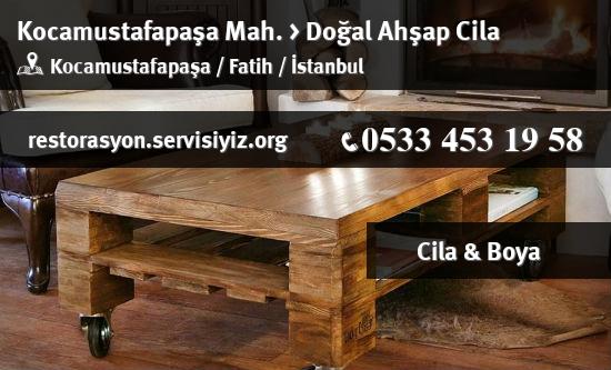 Kocamustafapaşa Doğal Ahşap Cila İletişim