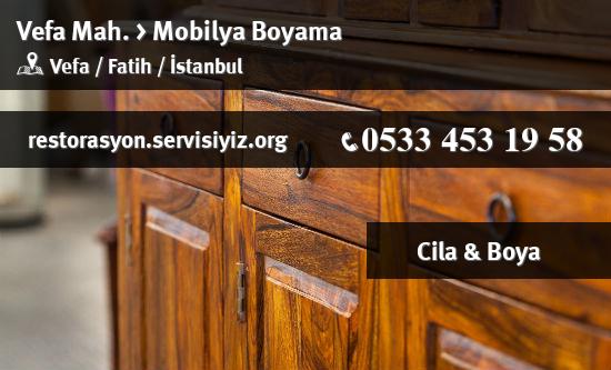 Vefa Mobilya Boyama İletişim