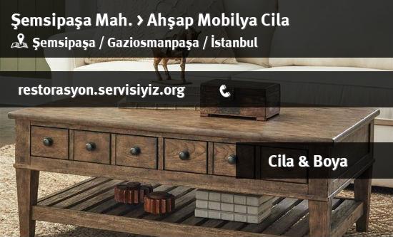 Şemsipaşa Ahşap Mobilya Cila İletişim