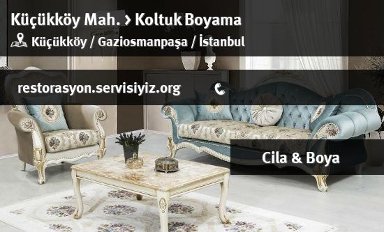 Küçükköy Koltuk Boyama İletişim