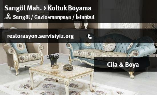 Sarıgöl Koltuk Boyama İletişim