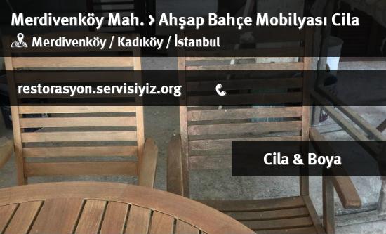Merdivenköy Ahşap Bahçe Mobilyası Cila İletişim