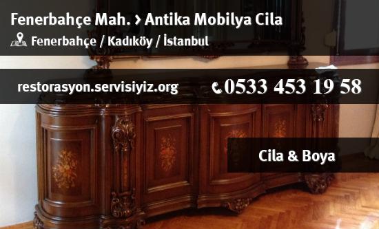 Fenerbahçe Antika Mobilya Cila İletişim