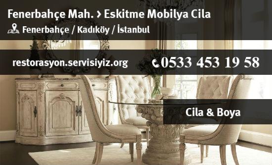 Fenerbahçe Eskitme Mobilya Cila İletişim