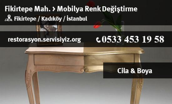 Fikirtepe Mobilya Renk Değiştirme İletişim