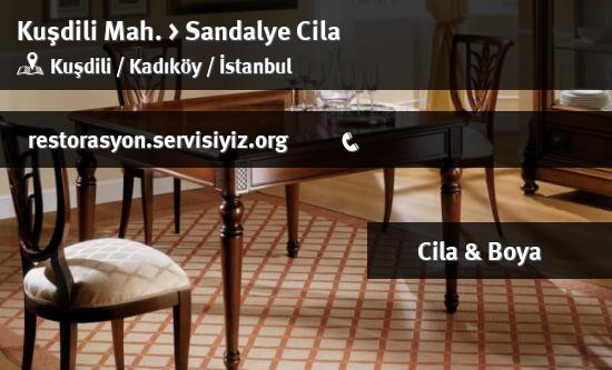 Kuşdili Sandalye Cila İletişim