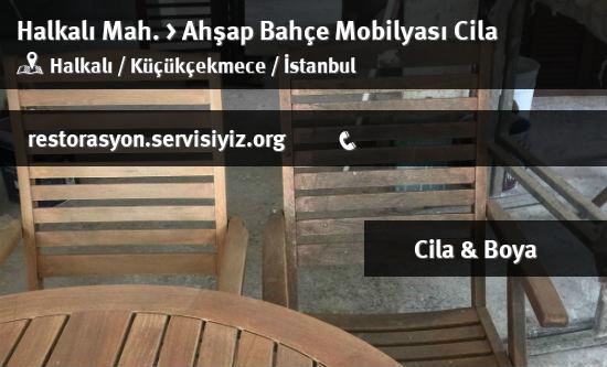 Halkalı Ahşap Bahçe Mobilyası Cila İletişim