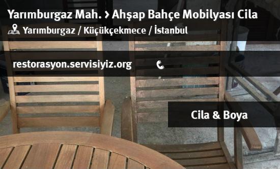 Yarımburgaz Ahşap Bahçe Mobilyası Cila İletişim
