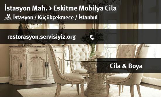 İstasyon Eskitme Mobilya Cila İletişim
