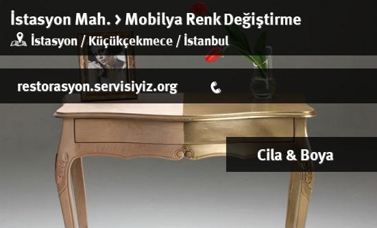 İstasyon Mobilya Renk Değiştirme İletişim