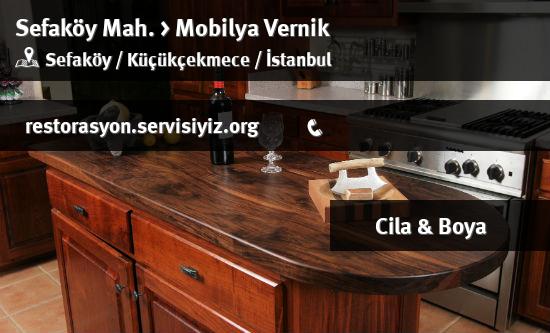Sefaköy Mobilya Vernik İletişim