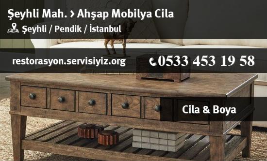 Şeyhli Ahşap Mobilya Cila İletişim