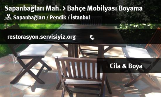 Sapanbağları Bahçe Mobilyası Boyama İletişim
