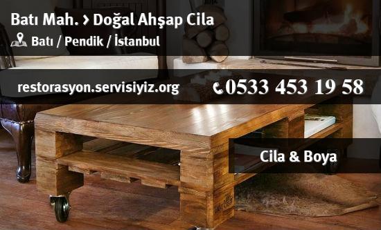 Batı Doğal Ahşap Cila İletişim
