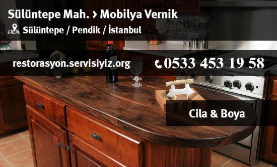 Sülüntepe Mobilya Vernik İletişim
