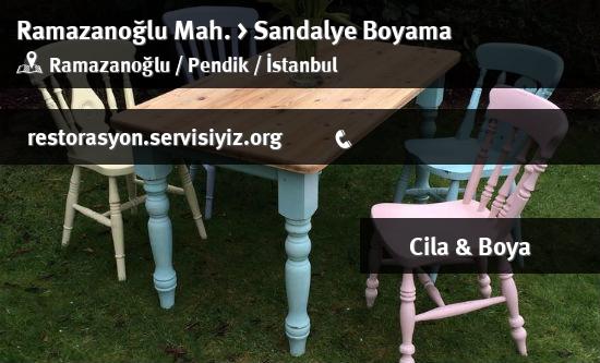 Ramazanoğlu Sandalye Boyama İletişim